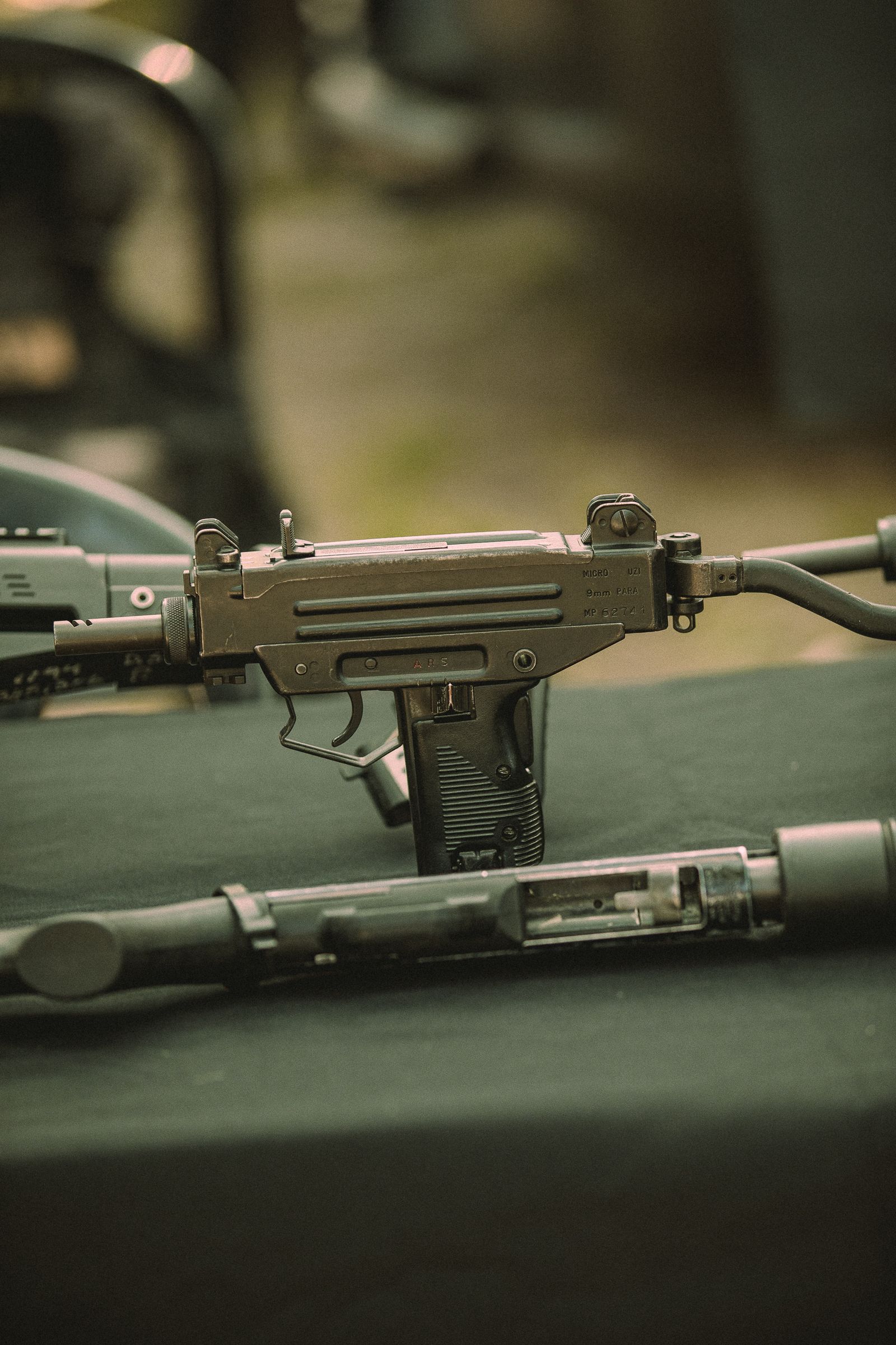 Ammunition cartridges in dramatic lighting