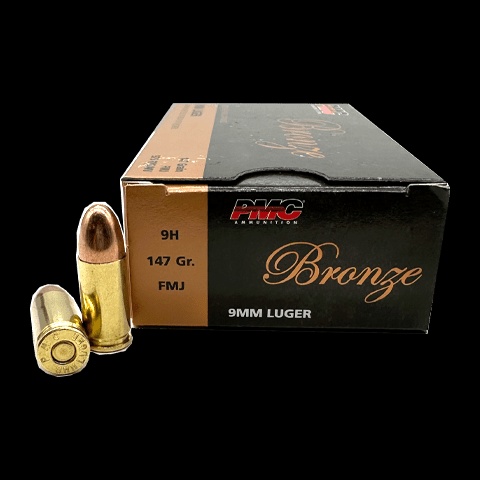 9mm Luger - PMC Subsonic (9H) 147gr Full Metal Jacket - 50 Per Box