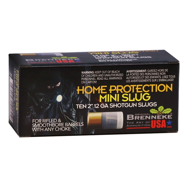 Brenneke Mini Slug 12GA AMMO 2in 1oz 393gr 10rd Box — product photograph
