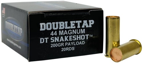 DOUBLETAP 44MAG AMMO 200GR SNAKESHOT 20RD BOX — product photograph