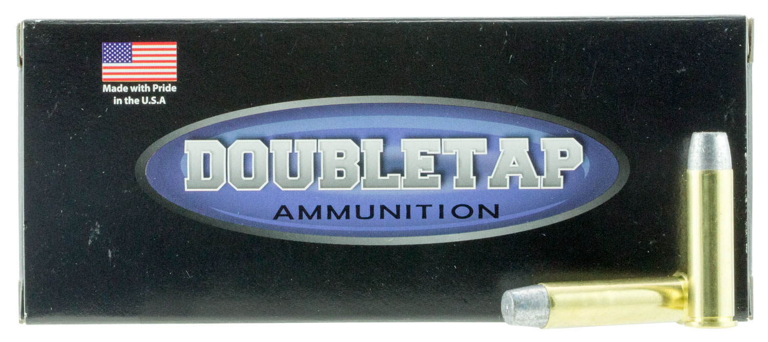 DOUBLETAP 357 MAGNUM AMMO 200GR HARDCAST SOLID BRASS CASED 20RD BOX — product photograph