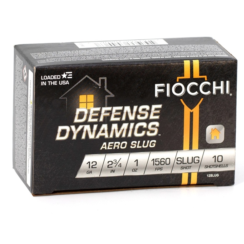 FIOCCHI 12GA AMMO AERO SLUG 2.75IN 10Z 10RD BOX — product photograph