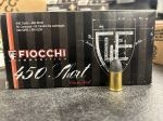 FIOCCHI 450 CORTO (450 SHORT) AMMO 226GR LRN GZN BRASS CASED 50RD BOX — product photograph