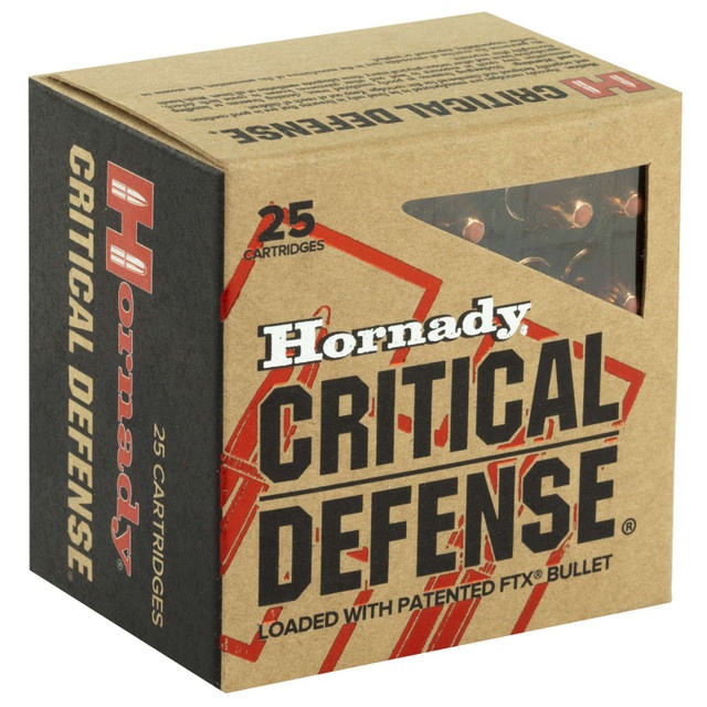 HORNADY CRITICAL DEFENCE 30 CARBINE AMMO 110GR FLEX TIP EXPANDING 25RD BOX — product photograph