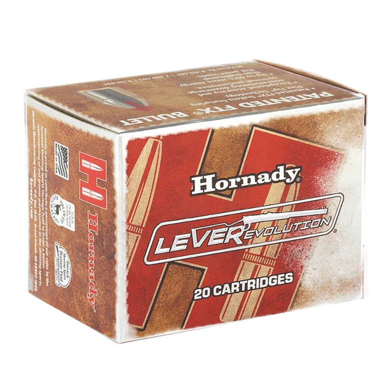 HORNADY LEVEREVOLUTION 41 REM MAG AMMO 190GR FTX 20RD BOX — product photograph