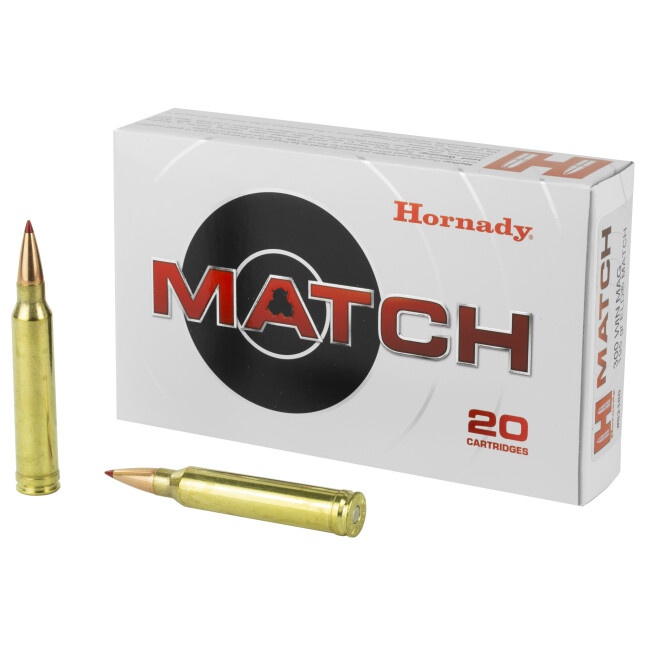 HORNADY MATCH 300 WIN MAG AMMO 195GR ELD-M 20RD BOX — product photograph