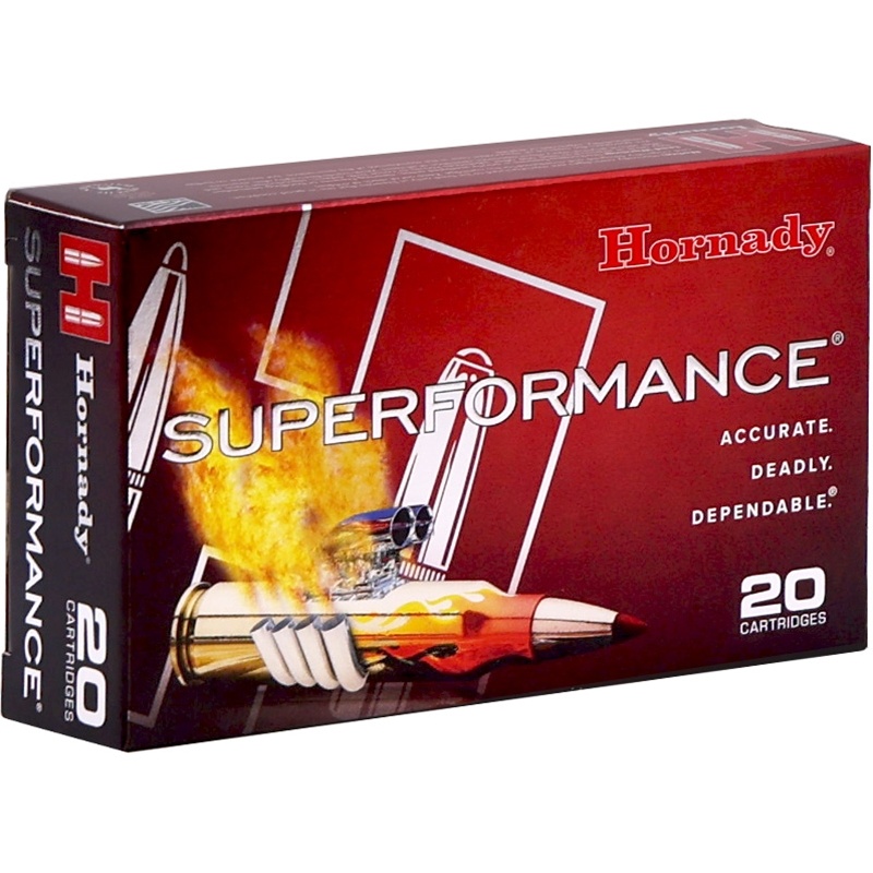 HORNADY SUPERFORMANCE 338 WIN MAG AMMO 200GR SST 20RD BOX — product photograph