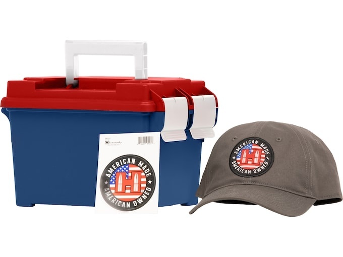 HORNADY USA 250TH AMERICAN GUNNER 223 REM AMMO 55GR FMJ BRASS CASED 250RD AMMO CAN — product photograph