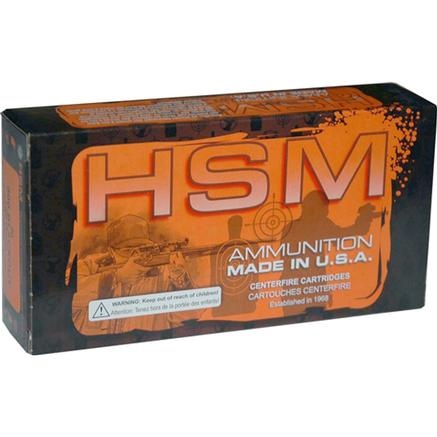 HSM 6MM PPC AMMO 80GR BLITZ KING BRASS CASED 20RD BOX — product photograph
