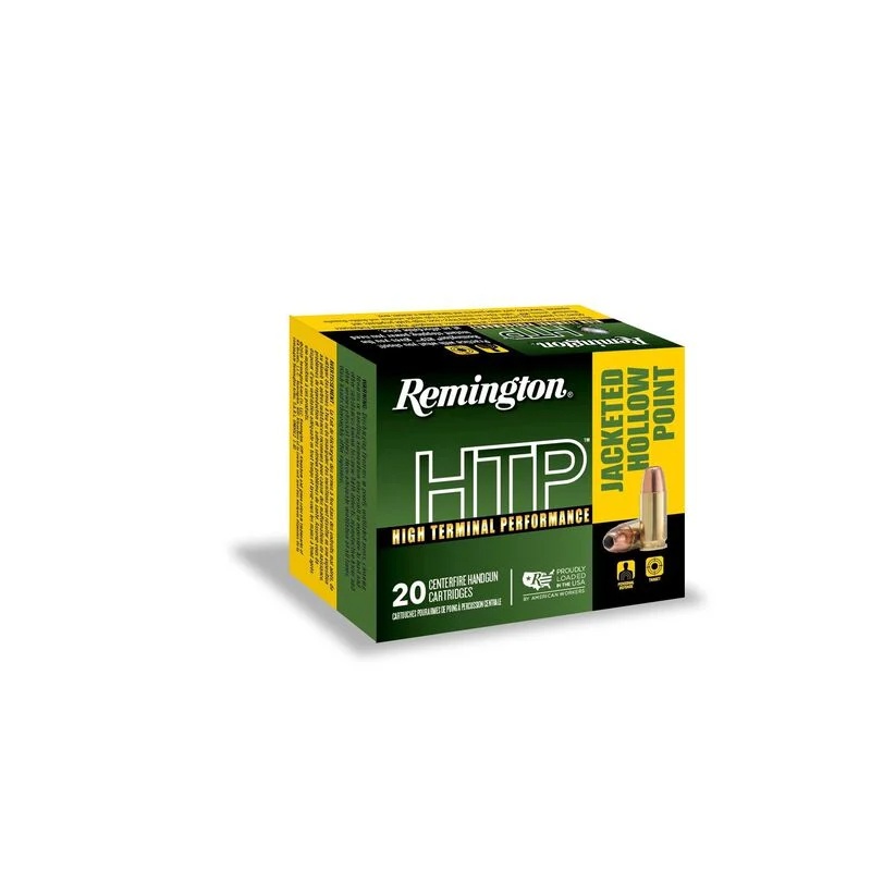 REMINGTON 32 H&R MAG AMMO 85GR JHP (HOLLOW POINT) BRASS CASED 20RD BOX — product photograph