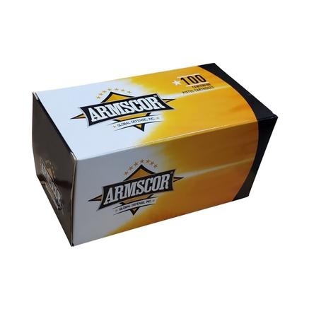 Armscor 300 Blackout AMMO 147gr FMJ Brass Cased 100rd Box — product photograph