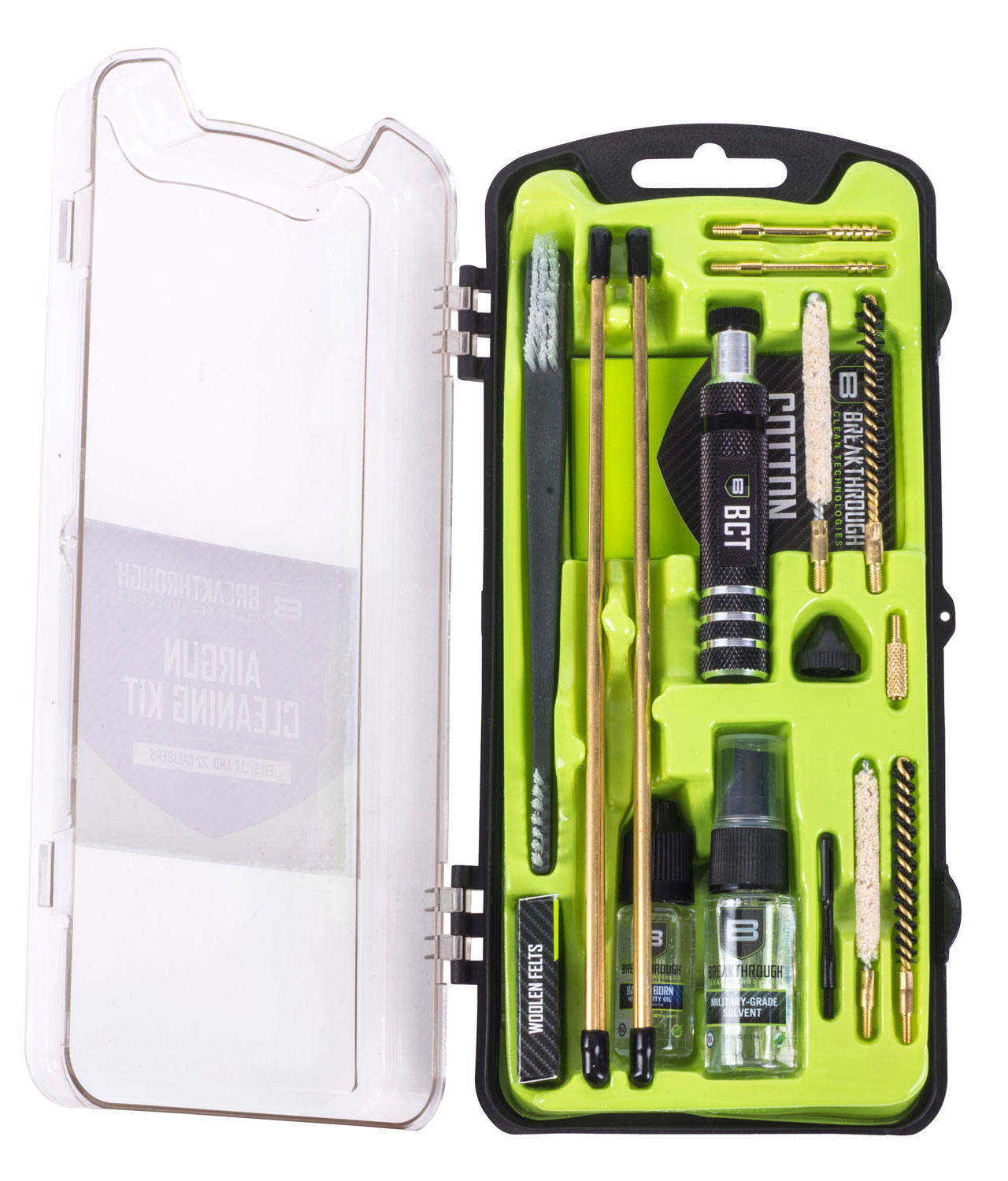 Breakthrough Clean BTCCCAG Vision Series Cleaning Kit Rimfire &amp; Air Gun/19 Pieces Multi-Color