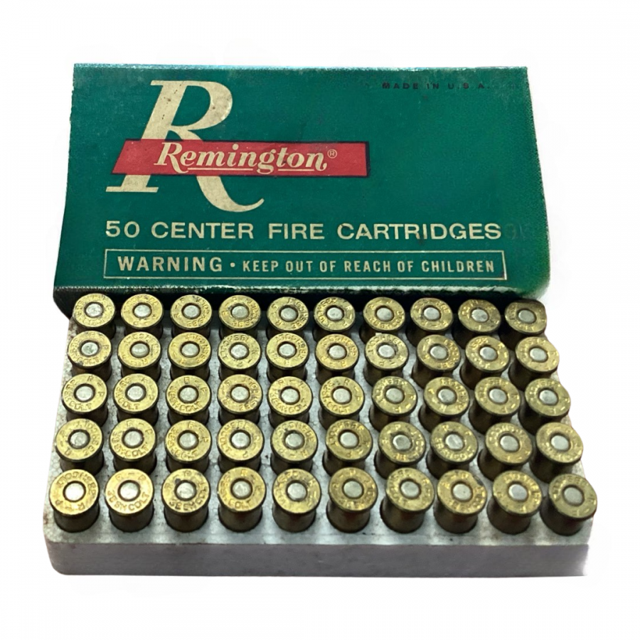 .38 Short Colt Remington 125 Grain Lead Round Nose (7238) 50 Round Box - product photograph